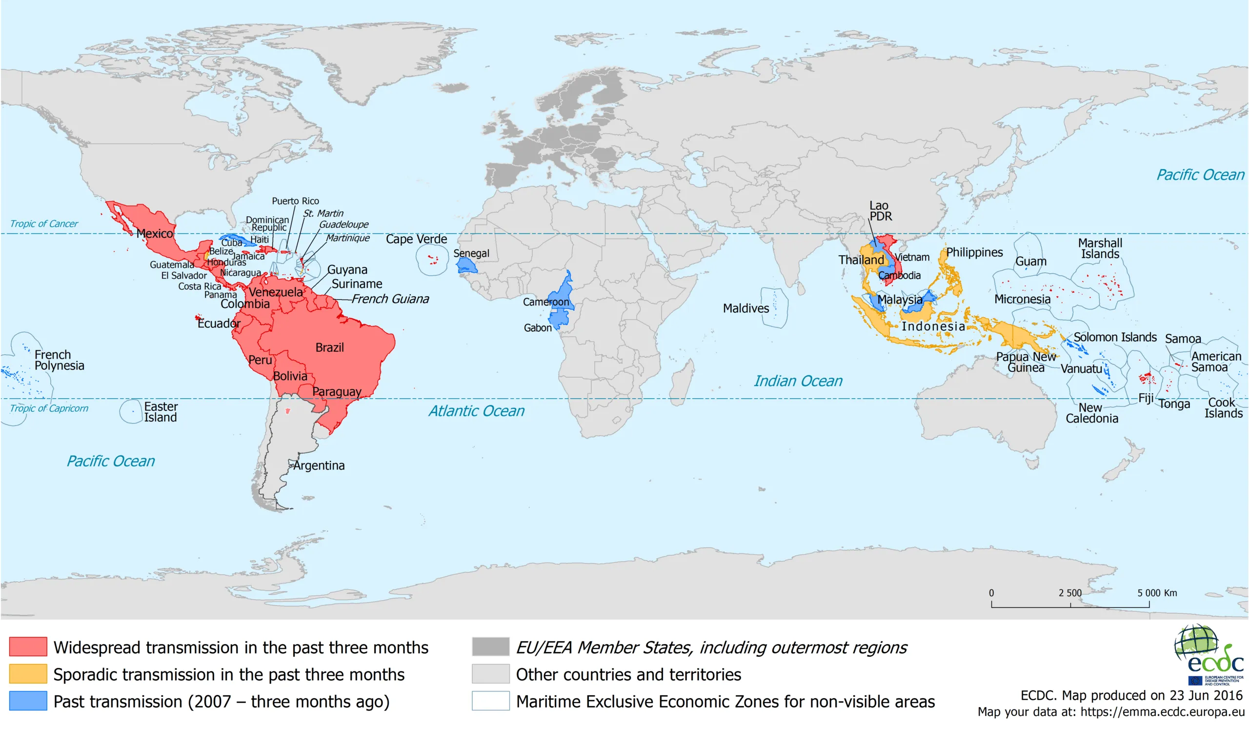 Zika Map