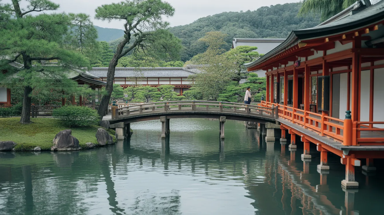 Japanese encephalitis vaccine West London rural Japan temple cherry blossoms travel health