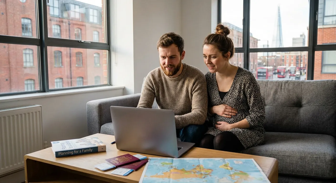 Couple planning pregnancy discussing Zika blood test costs London