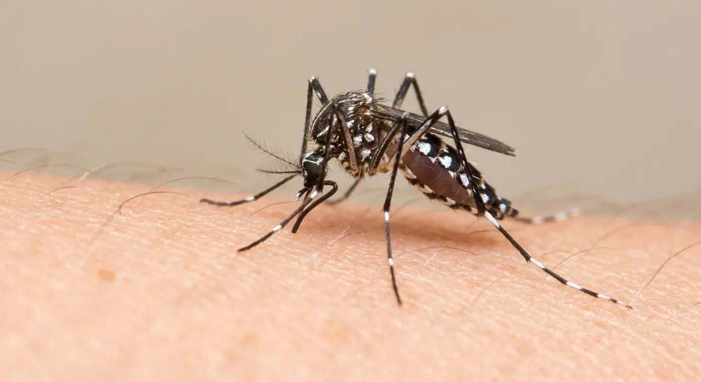 Aedes mosquito bite Zika virus transmission risk tropical travel prevention