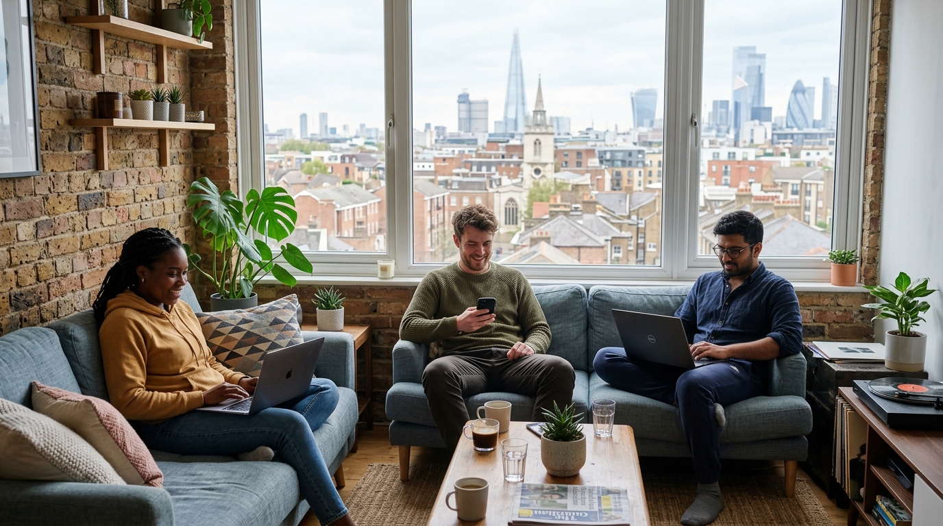 Young professionals in shared London flat - Meningitis B vaccination recommended for adults in shared accommodation
