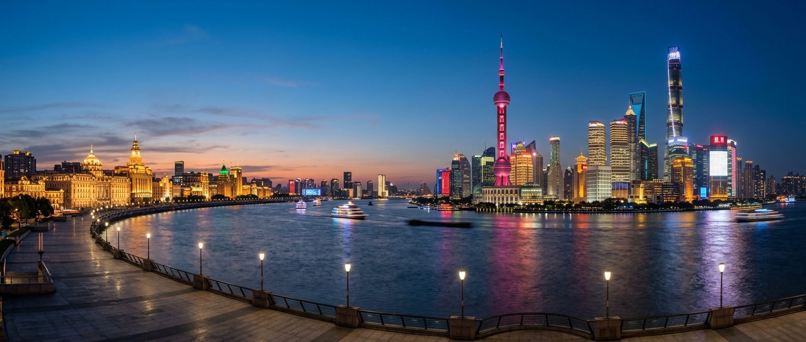 China vaccination costs China vaccination costs: the Shanghai skyline and the Bund at dusk