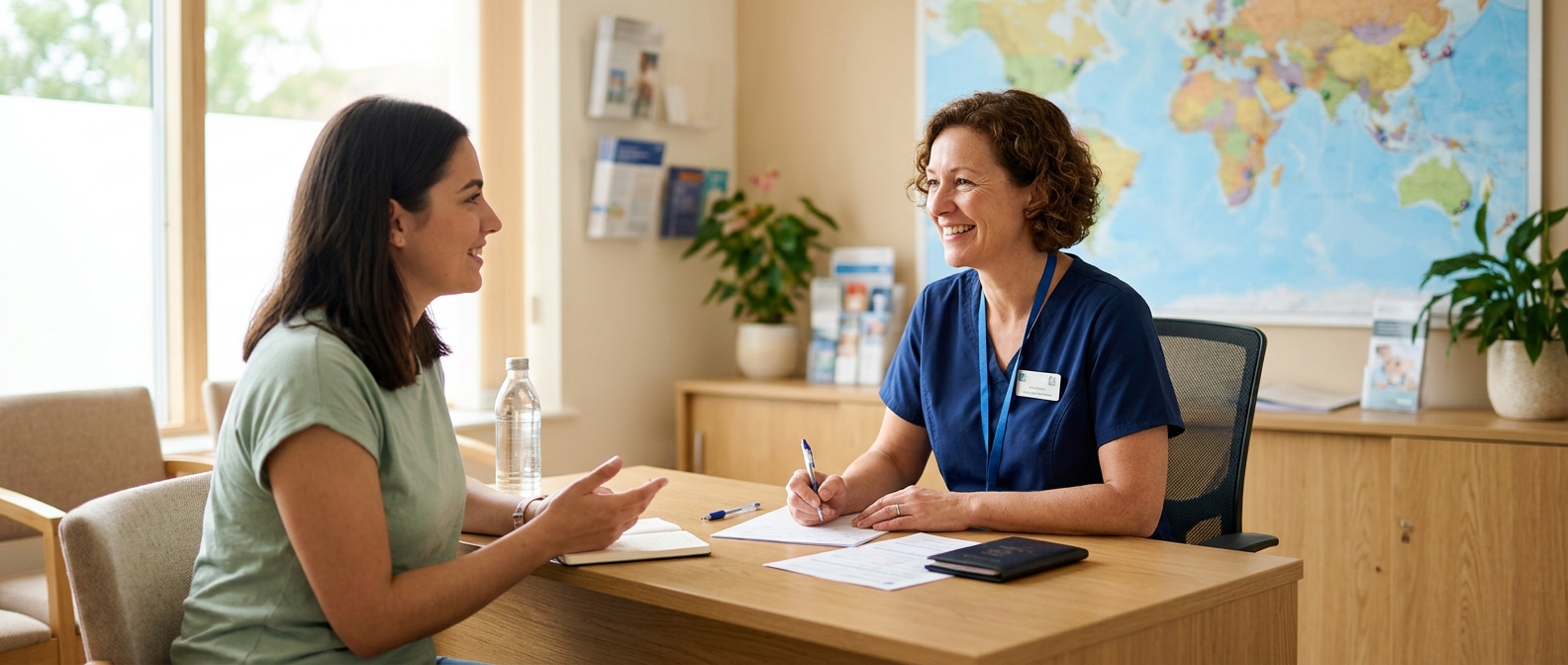 Travel health consultation for the Japanese encephalitis vaccine at a West London clinic